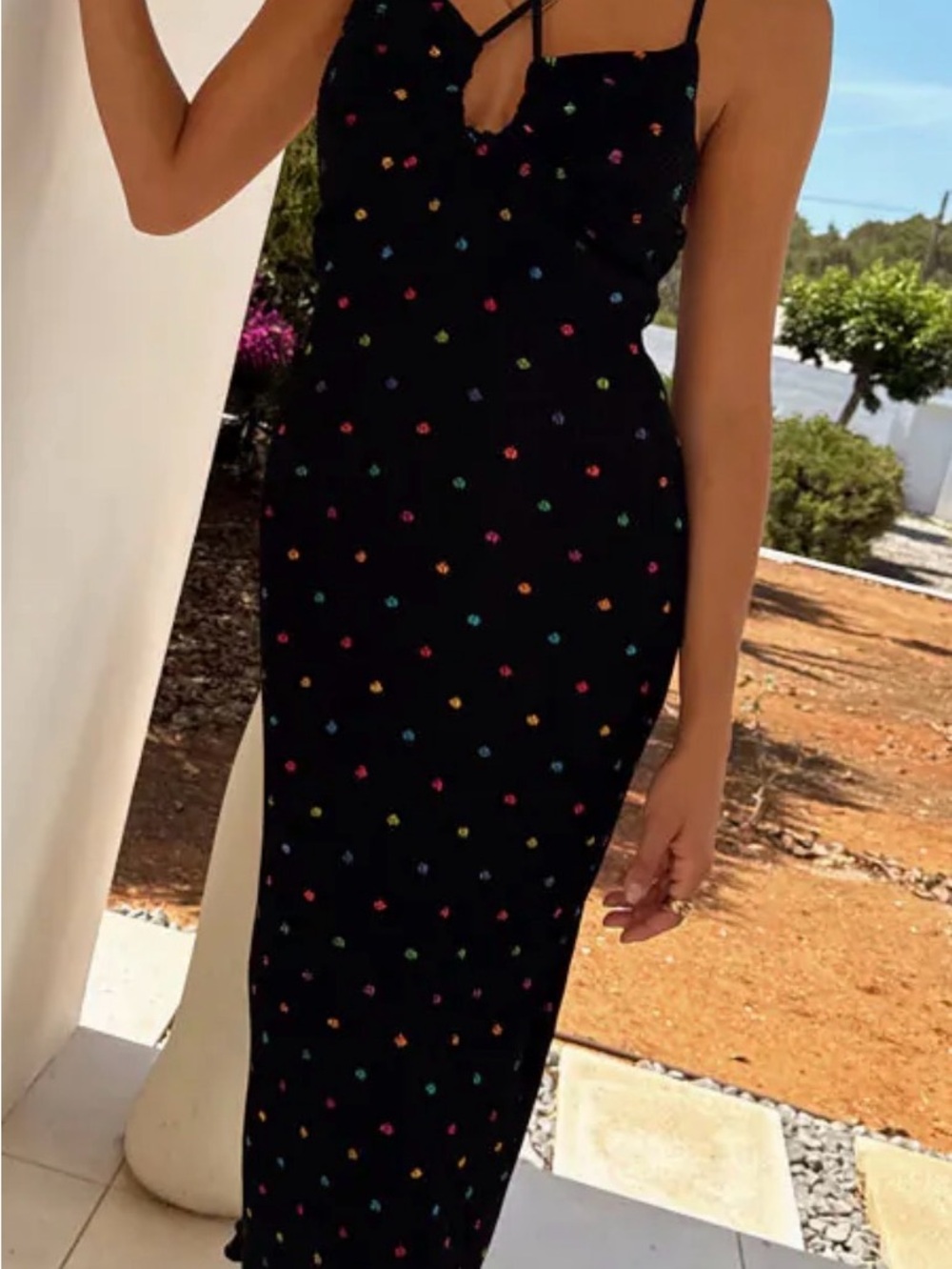 NWT Never Fully Dressed Multi Spot Megan Dress